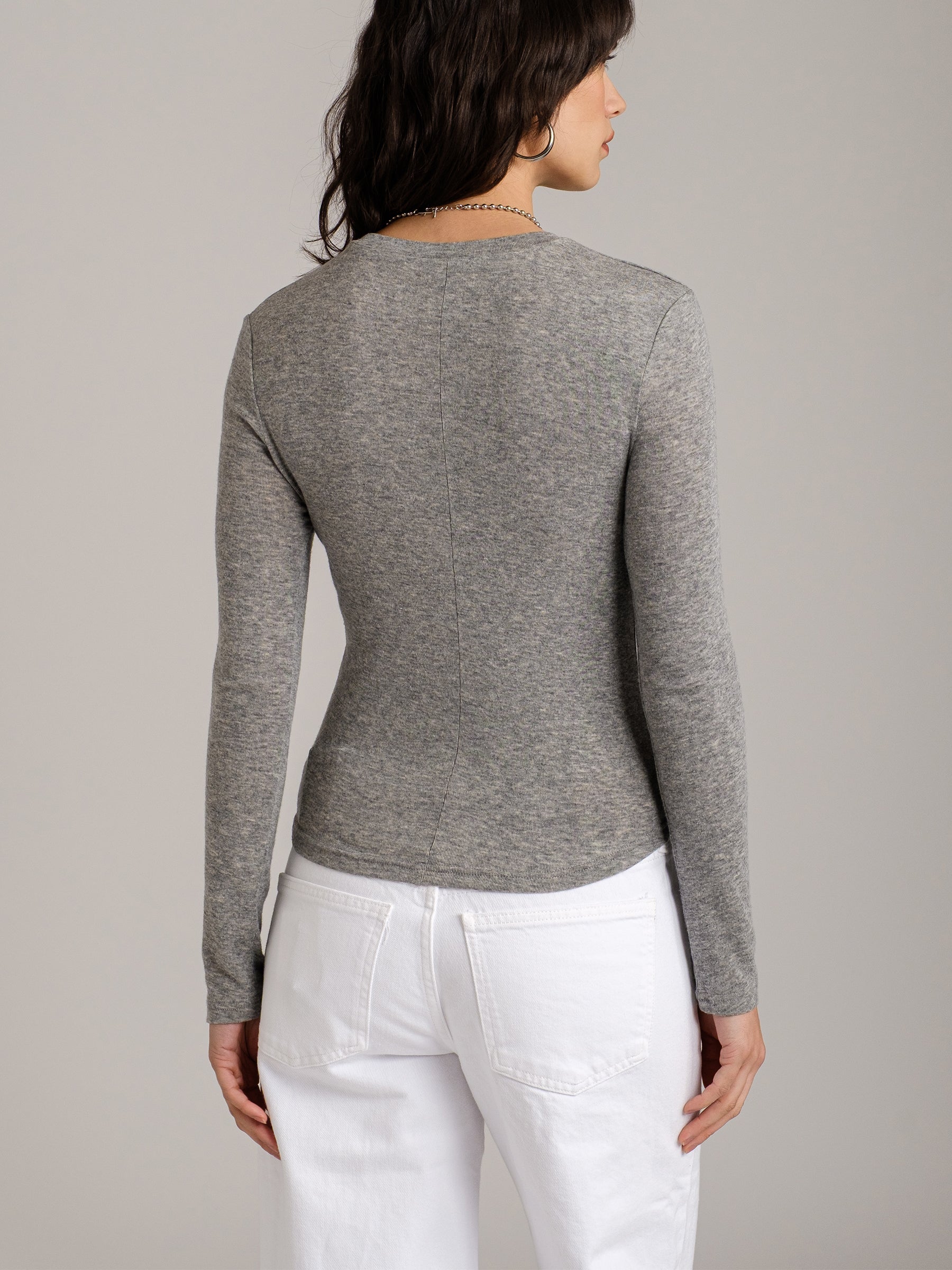 MONK & LOU - Aidan Longsleeve Top - 