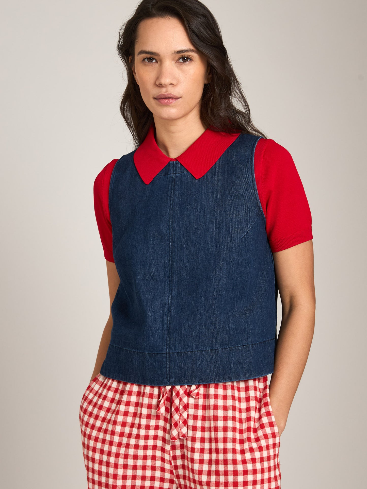 MONK & LOU - Anora Denim Shell - 