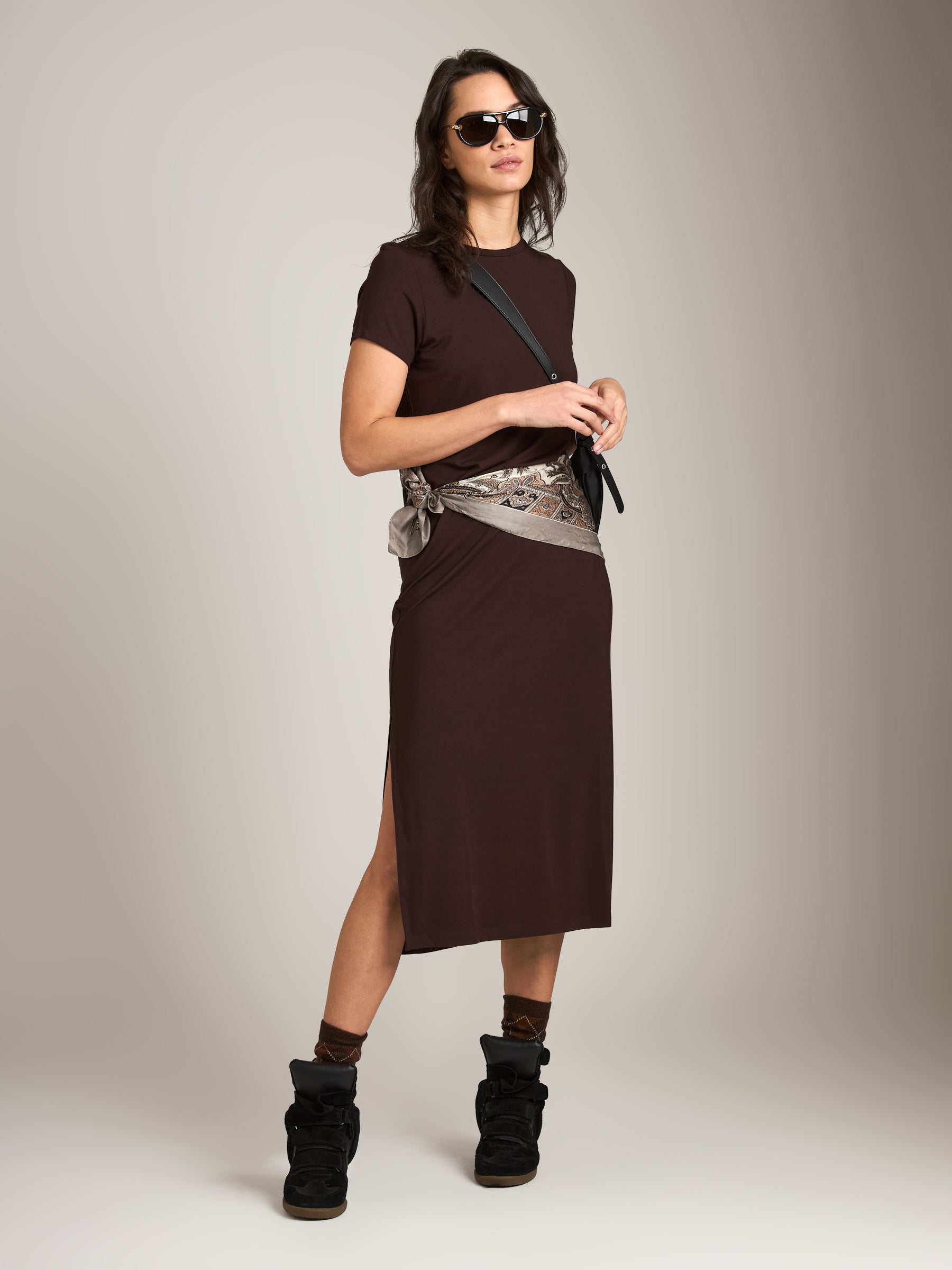 MONK & LOU - Aspen T-Shirt Dress - 