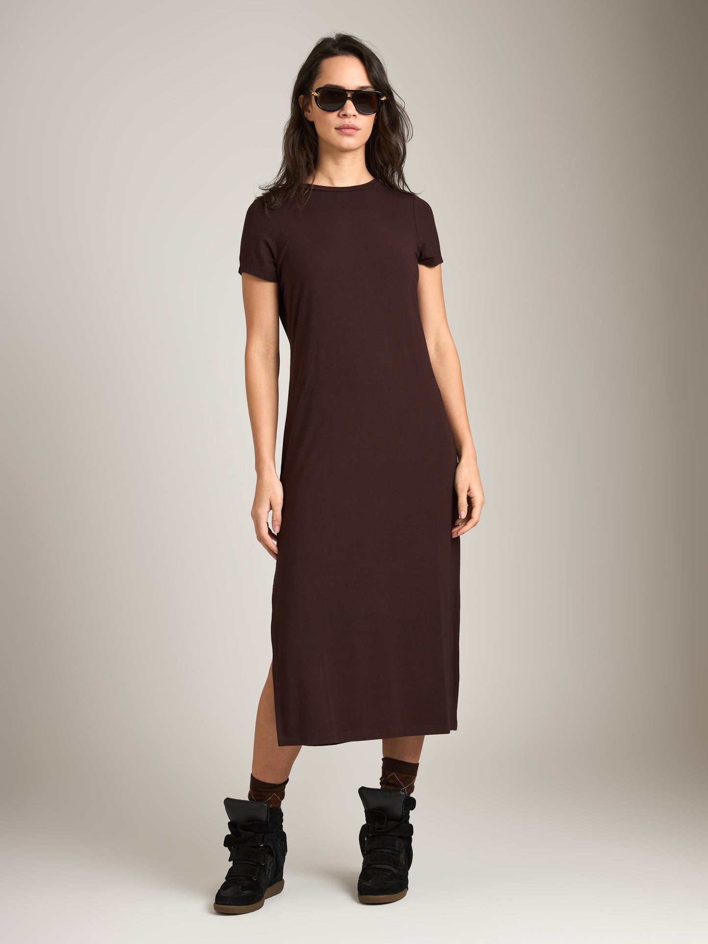 MONK & LOU - Aspen T-Shirt Dress - 