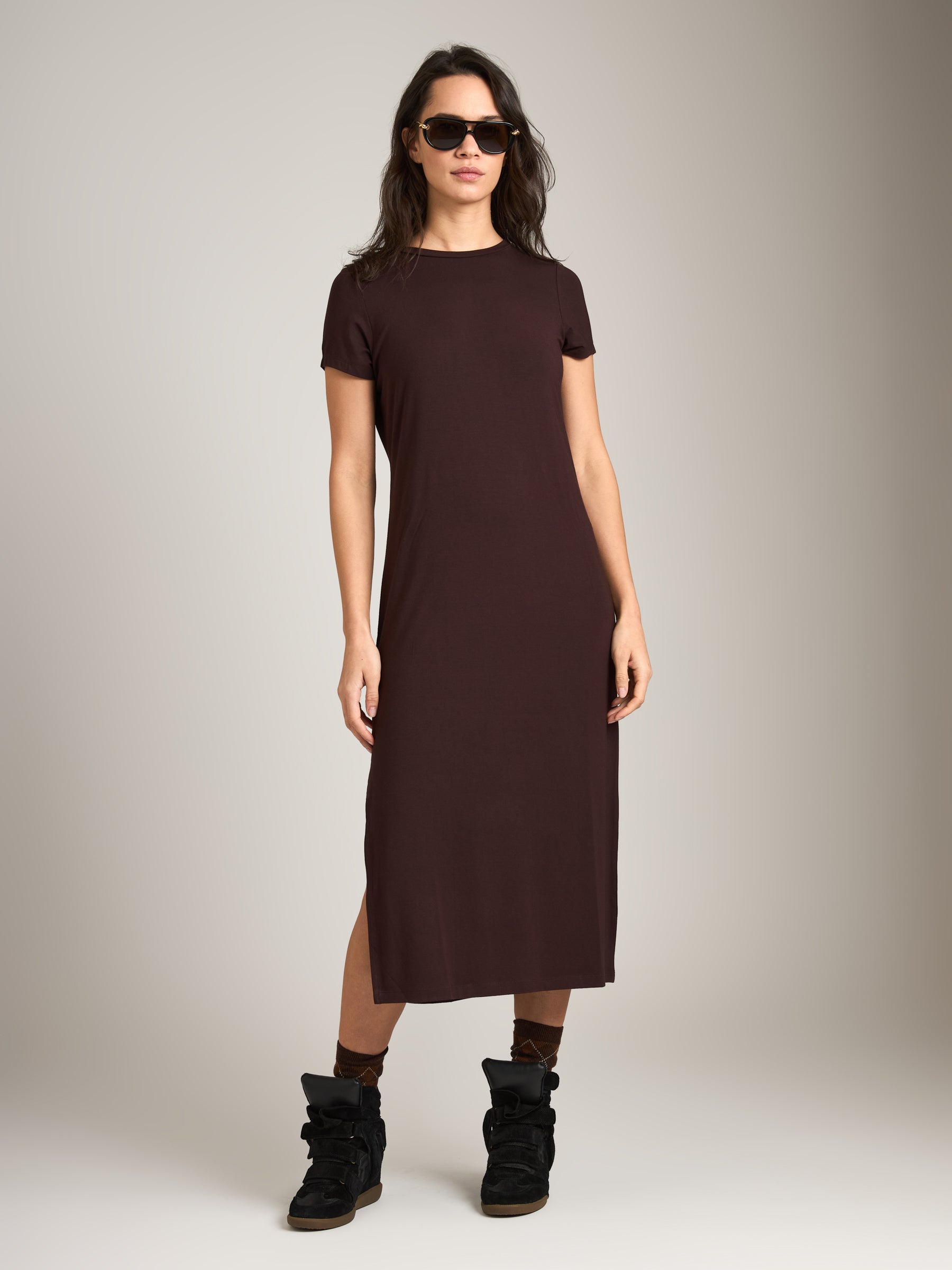 MONK & LOU - Aspen T-Shirt Dress - 