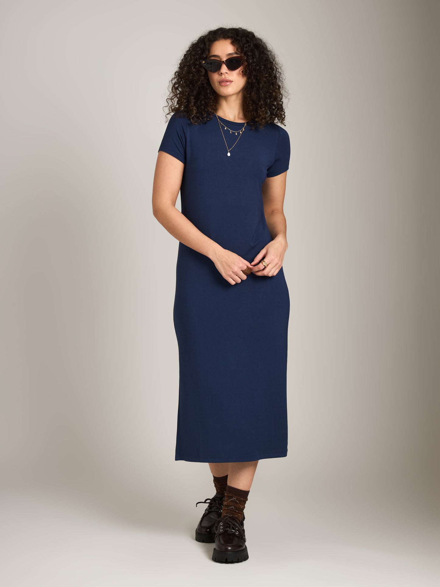 MONK & LOU - Aspen T-Shirt Dress - 