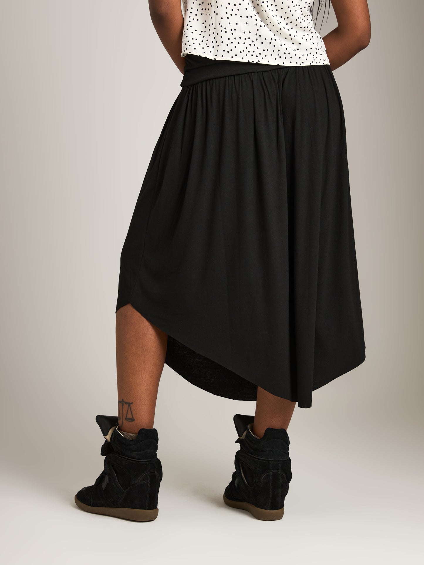 MONK & LOU - Danita Gathered Skirt - 