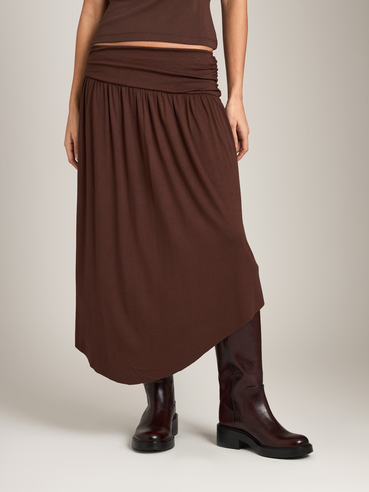 MONK & LOU - Danita Gathered Skirt - 