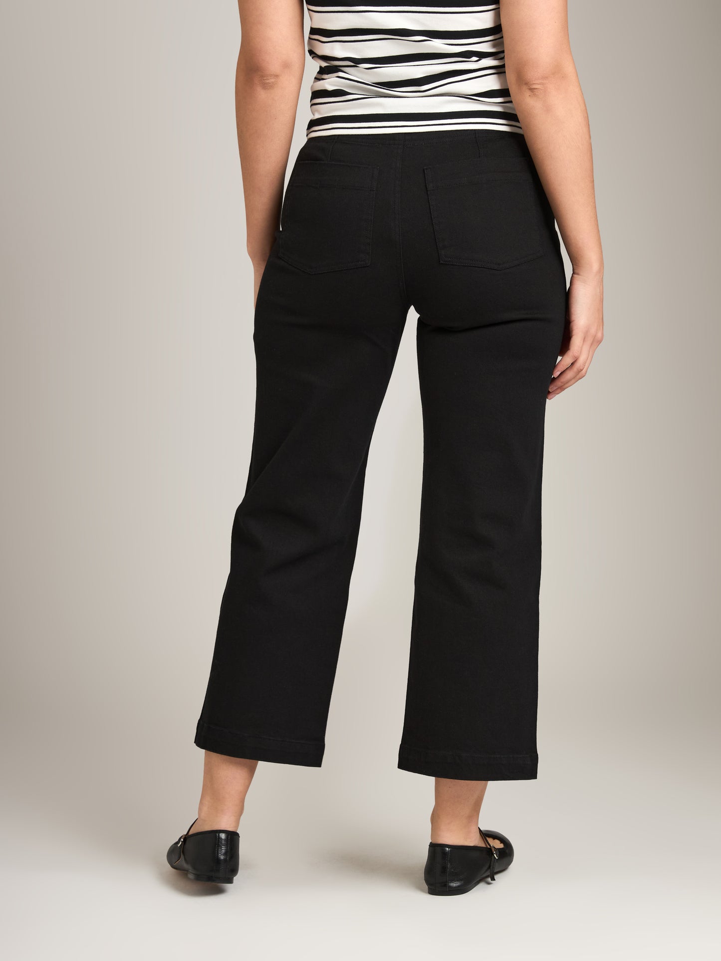 MONK & LOU - Dee Relaxed Cropped Pants - 