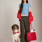MONK & LOU - Dee Relaxed Cropped Pants - Forest