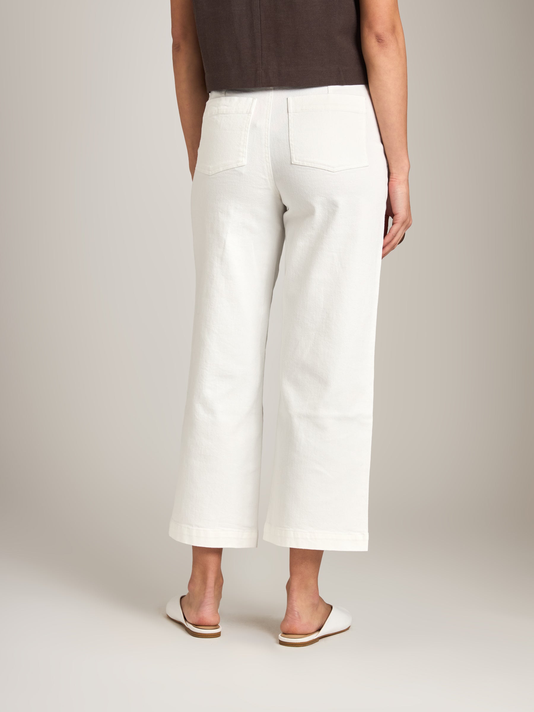 MONK & LOU - Dee Relaxed Cropped Pants - 