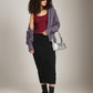 MONK & LOU - Dorian Pencil Skirt - Black