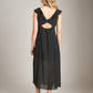 MONK & LOU - Elle Ruffle Maxi Dress - 