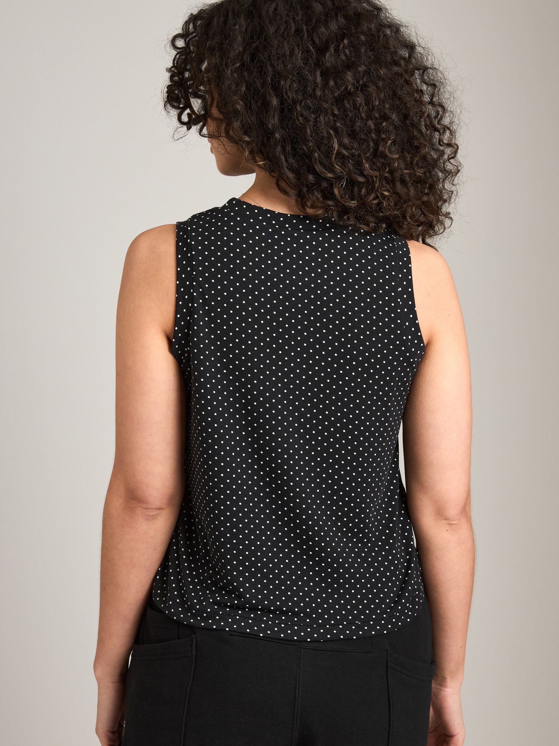 MONK & LOU - Estella Printed Shell - 