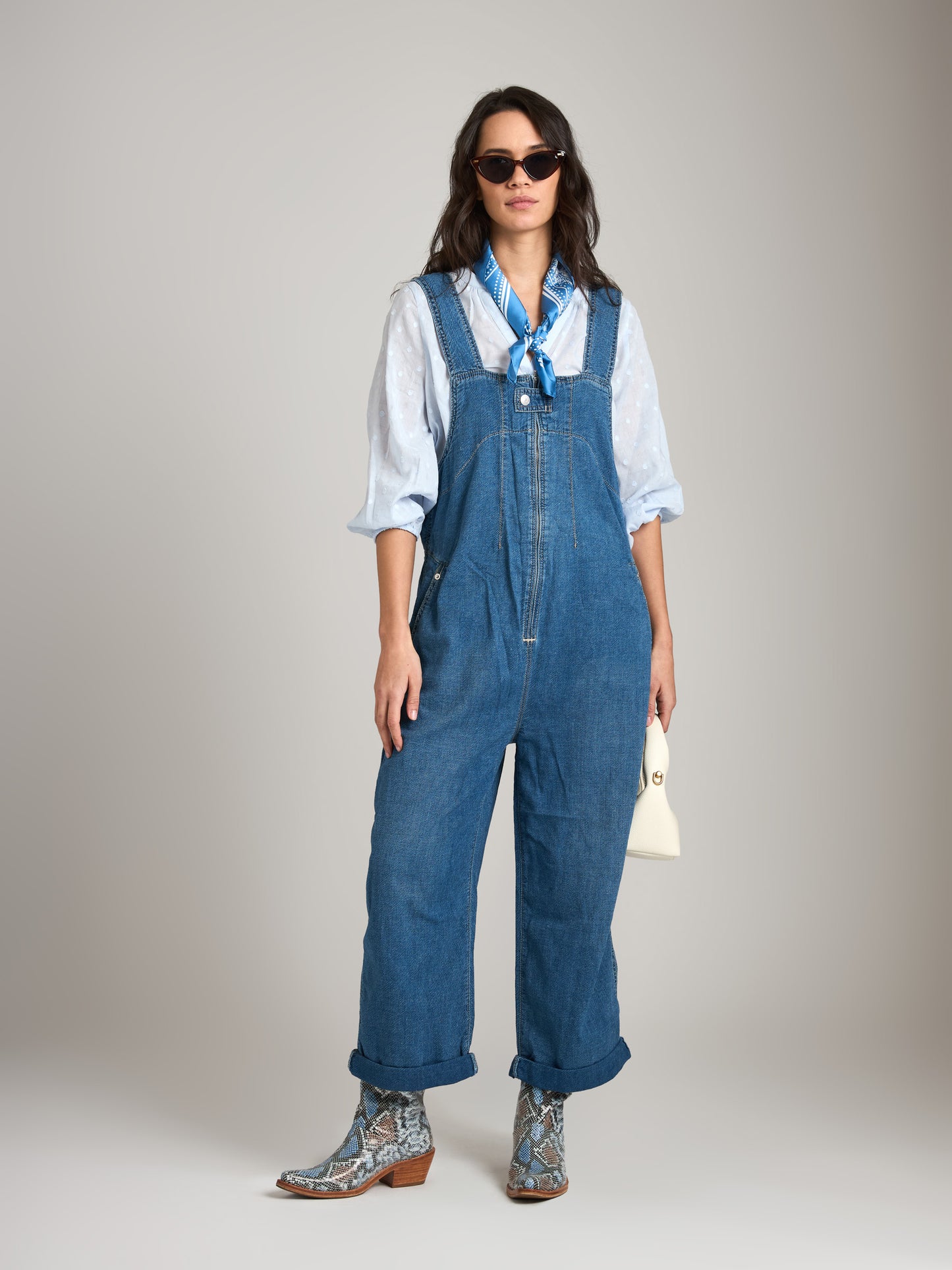 MONK & LOU - Etta Button Blouse - 