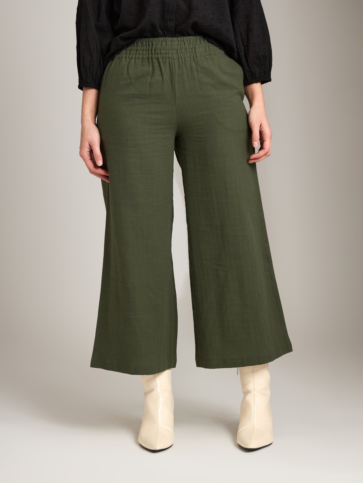 MONK & LOU - Fletcher Cropped Pants - 
