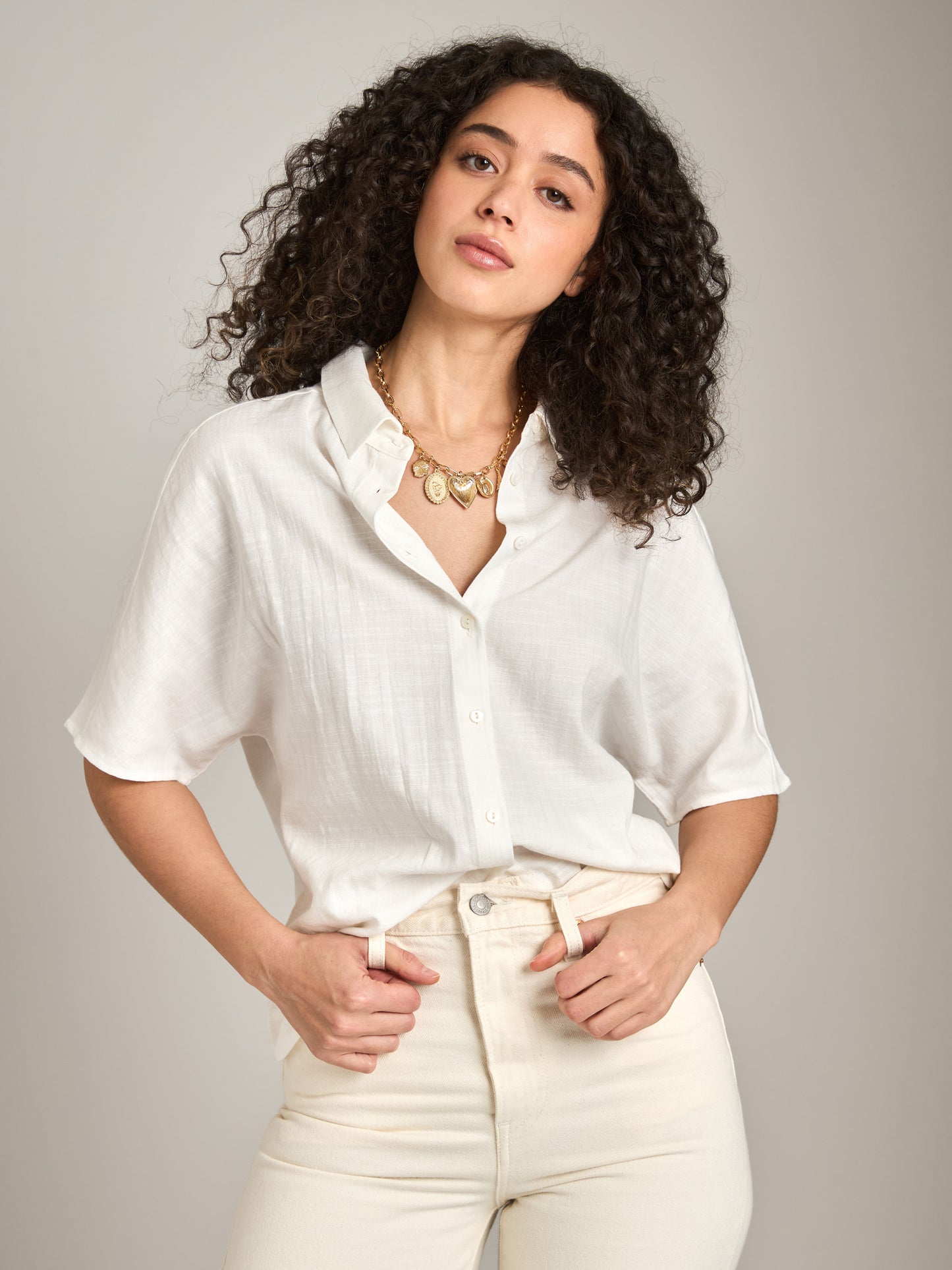 MONK & LOU - Francis Shortsleeve Shirt - 