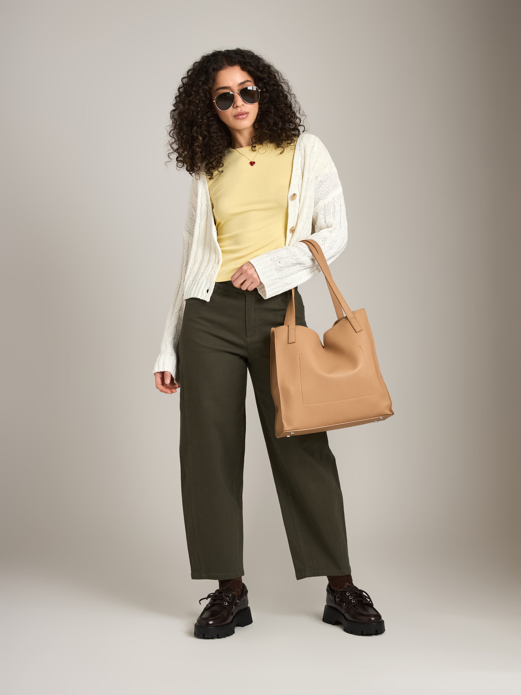 MONK & LOU - Julie Cropped Barrel Pants - 