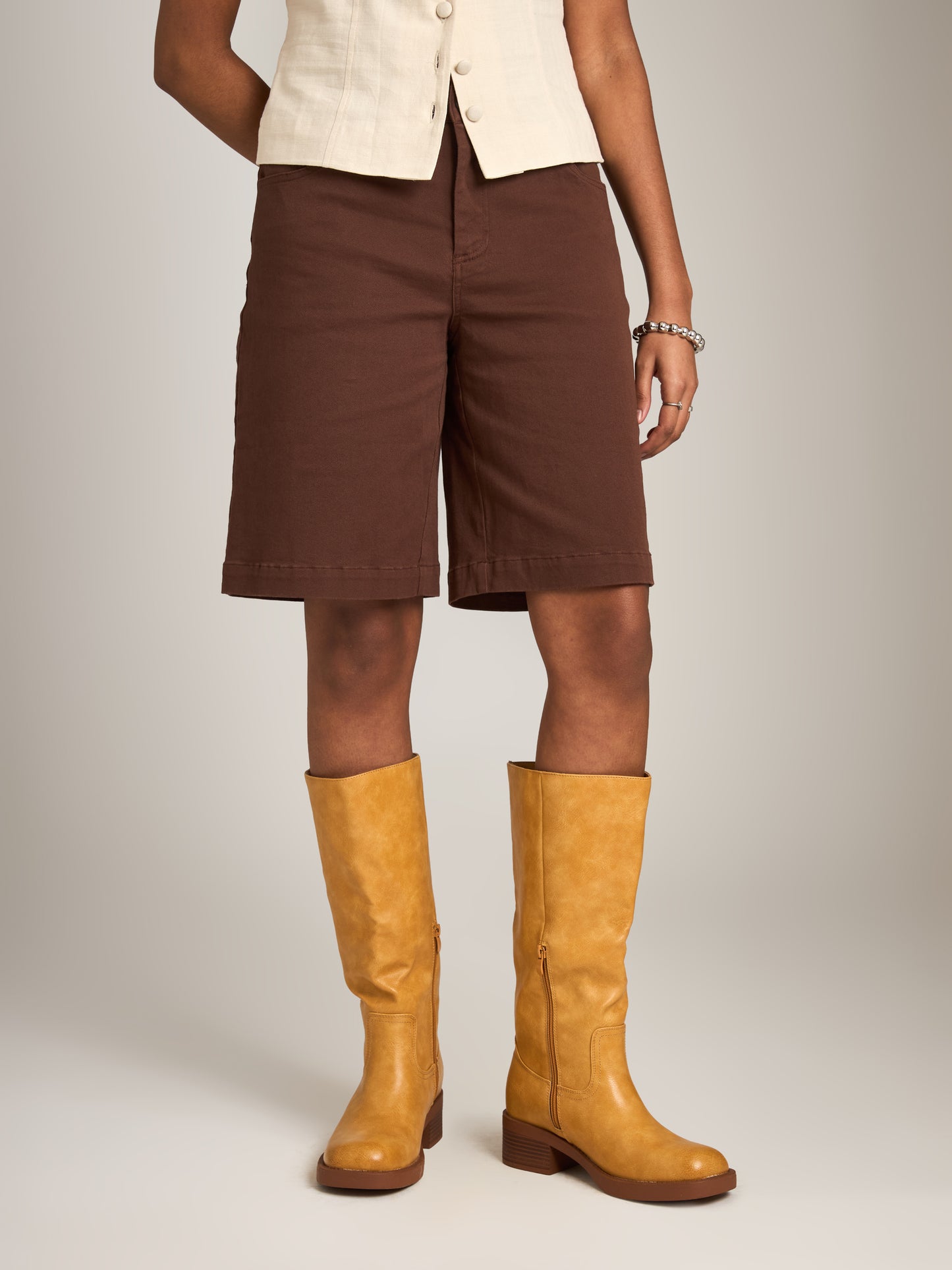 MONK & LOU - Keely Bermuda Shorts - 