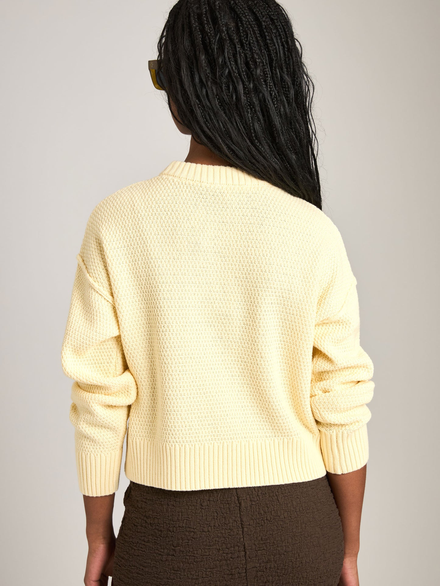 MONK & LOU - Kya Crewneck Pullover - 