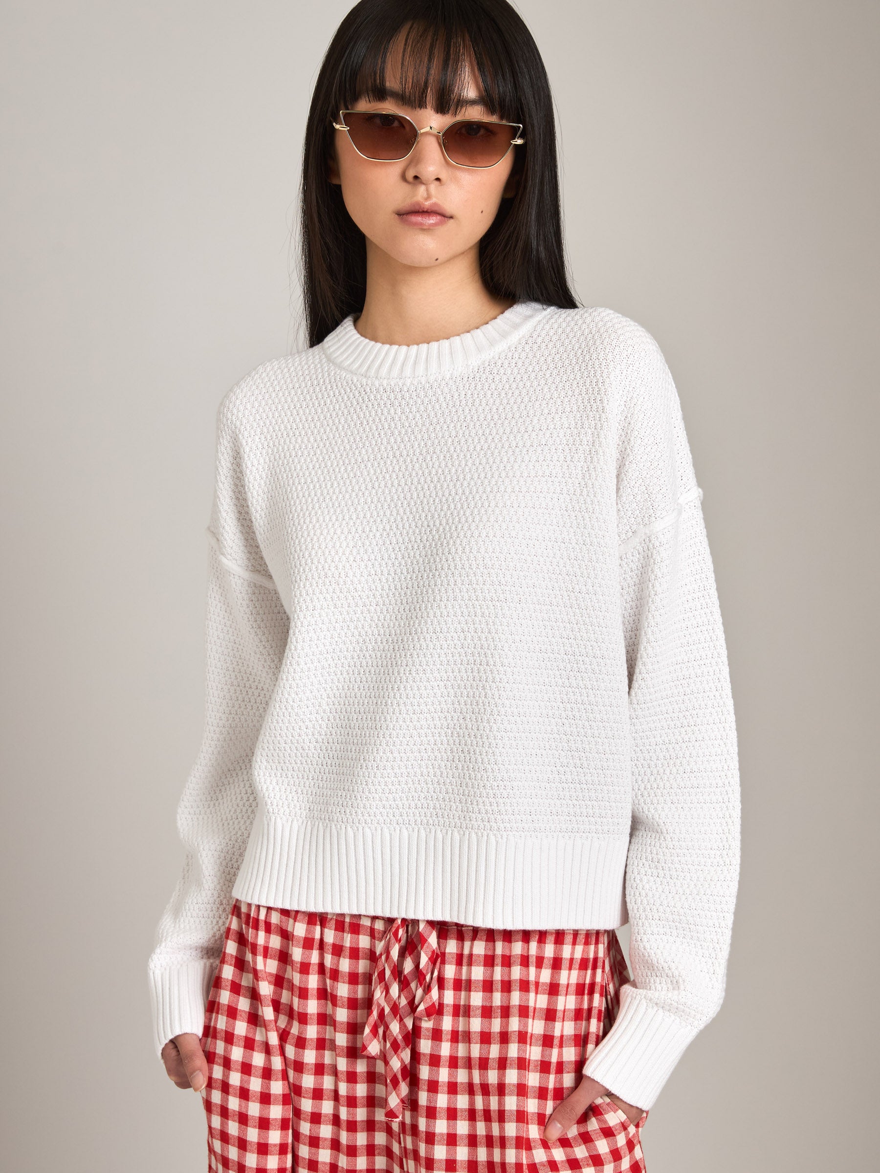 MONK & LOU - Kya Crewneck Pullover - 