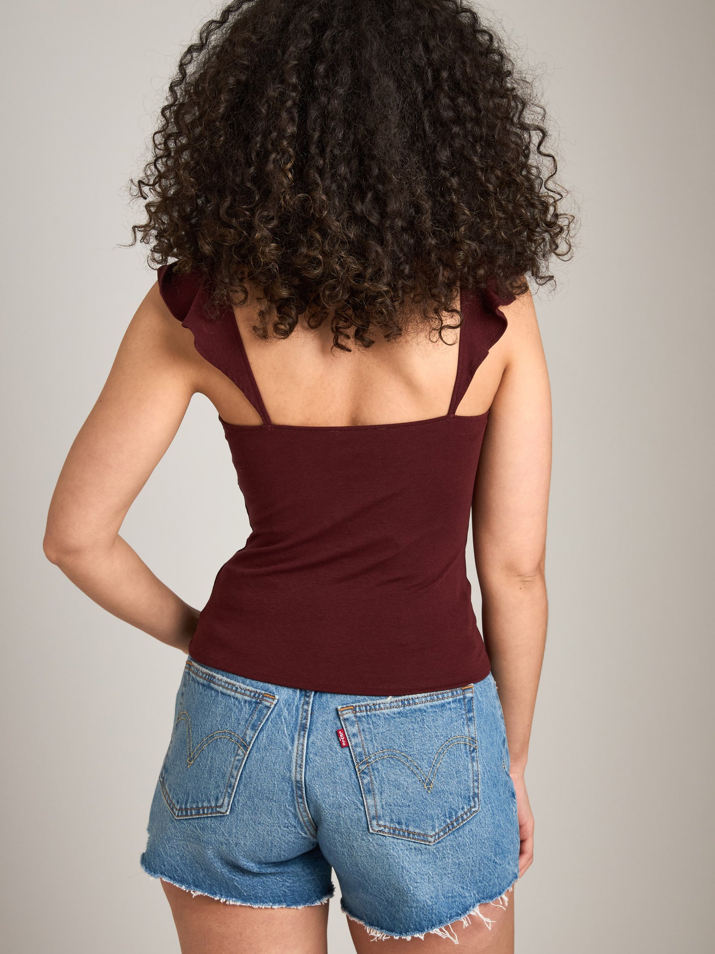 MONK & LOU - Lilith Ruffle Top - 