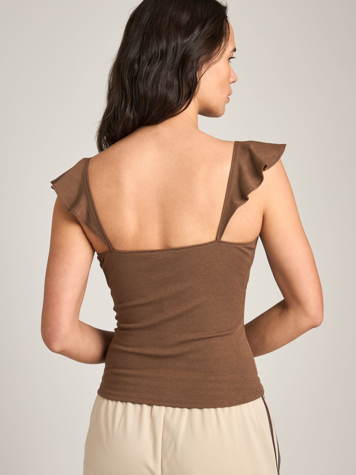 MONK & LOU - Lilith Ruffle Top - 