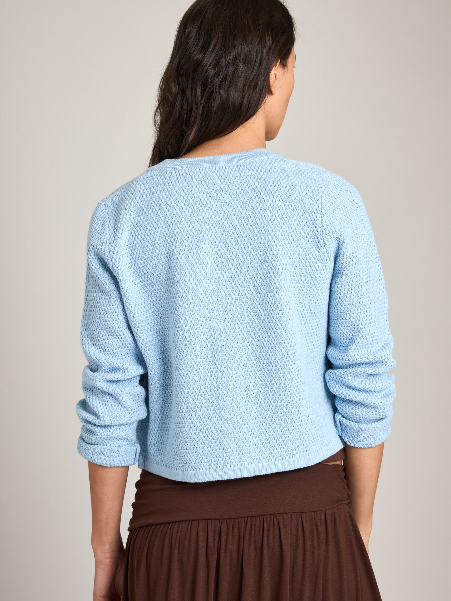 MONK & LOU - Lina Crewneck Cardigan - 
