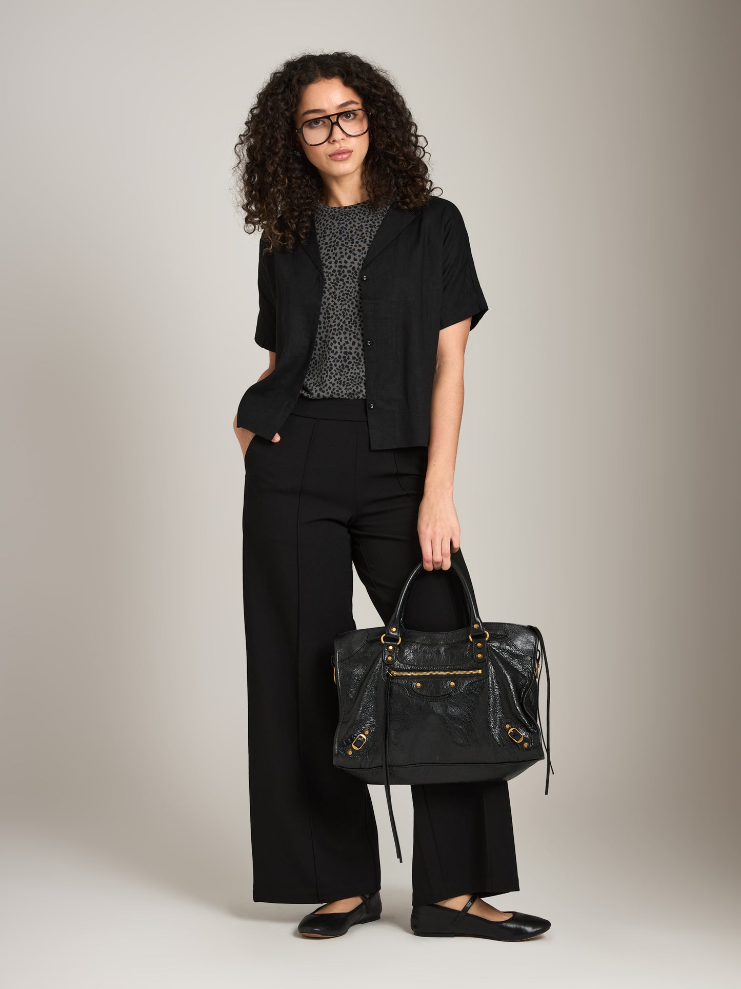 MONK & LOU - Oscar Resort Shirt - Black