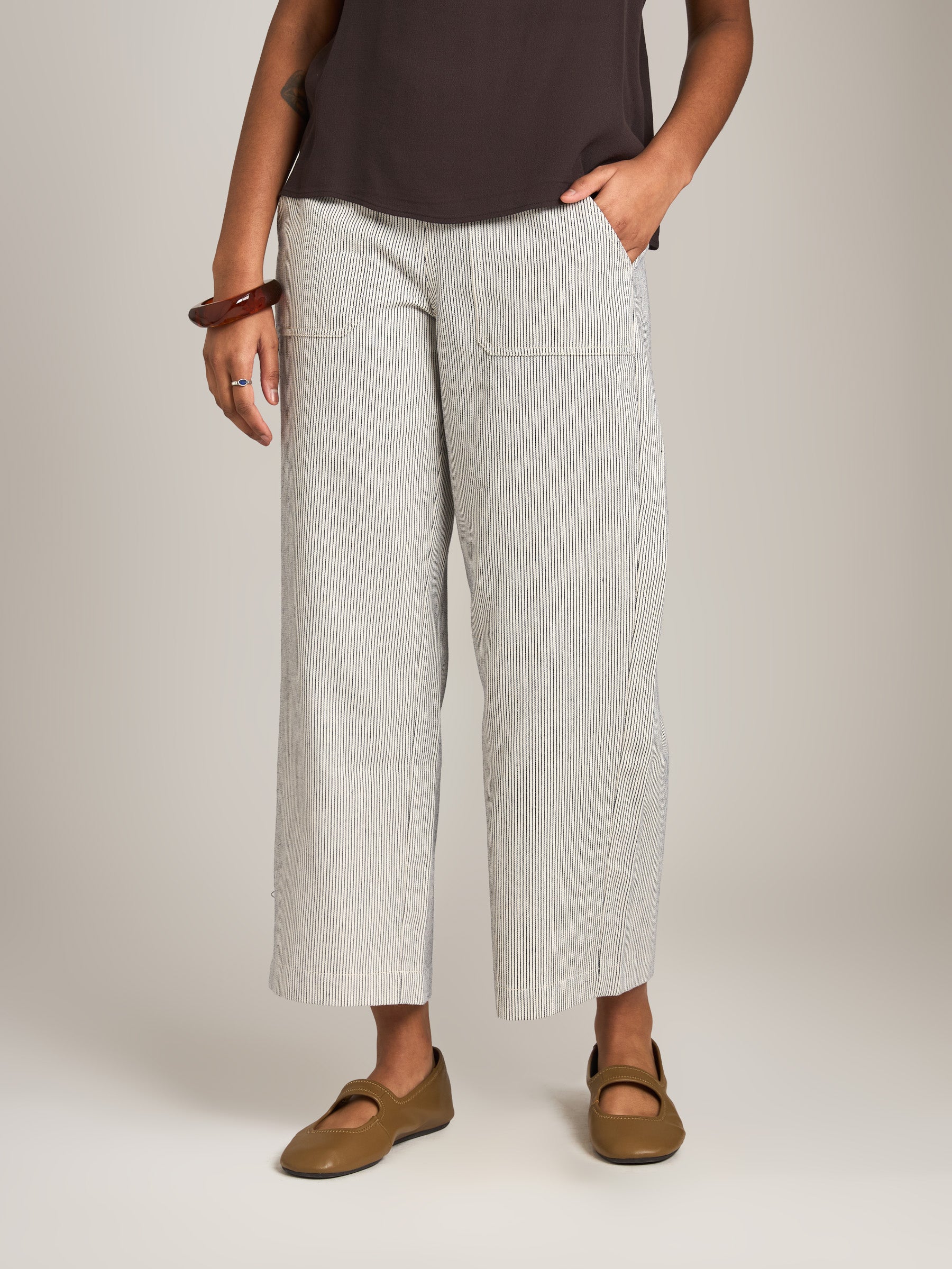 MONK & LOU - River Cropped Pants - 