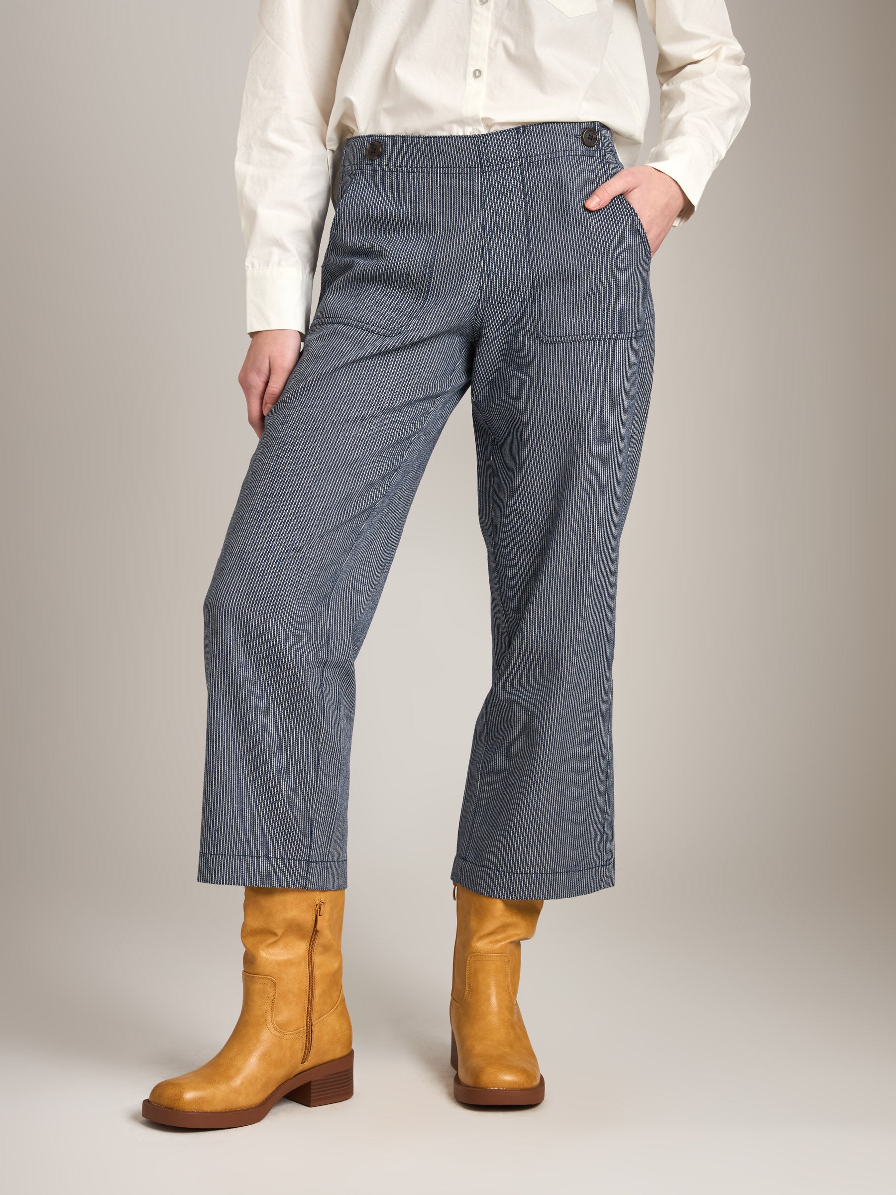 MONK & LOU - River Cropped Pants - 