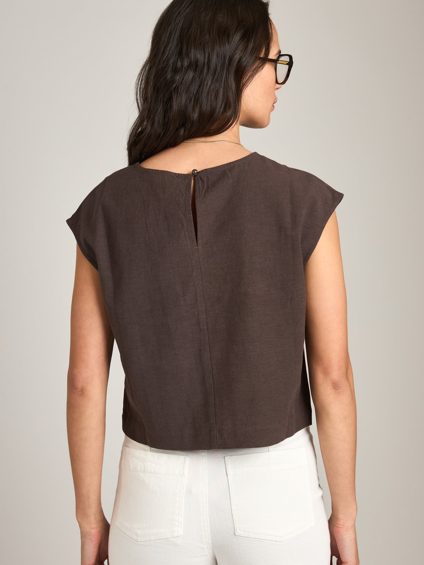 MONK & LOU - Sutton Shell Top - 
