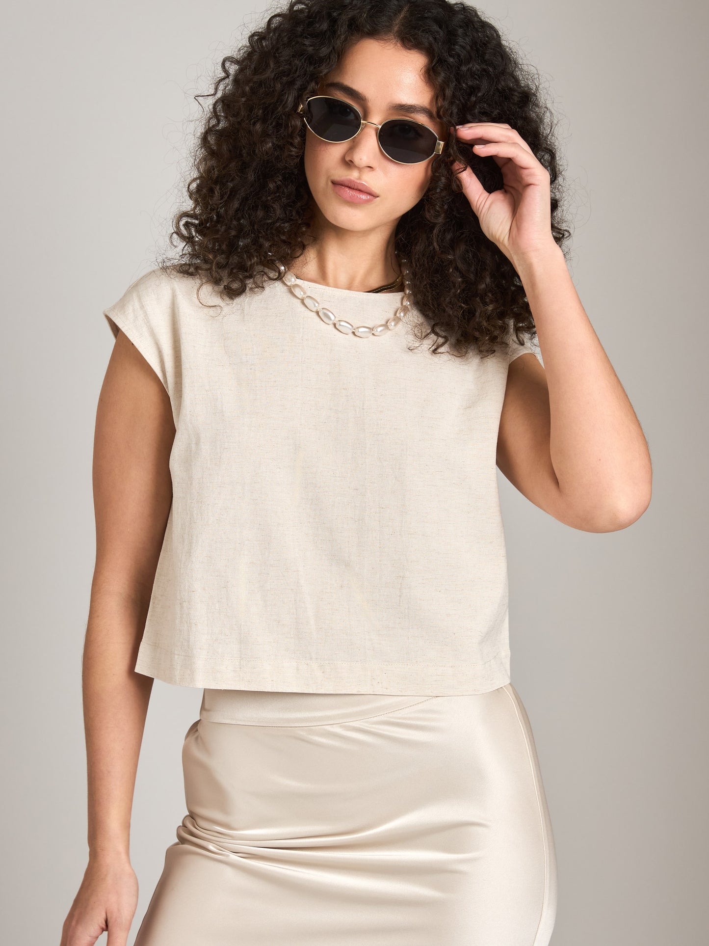 MONK & LOU - Sutton Shell Top - 
