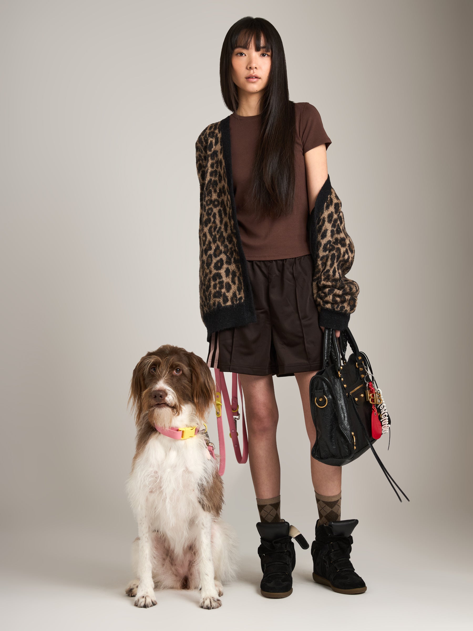 MONK & LOU - Toni High Crew T-Shirt - 