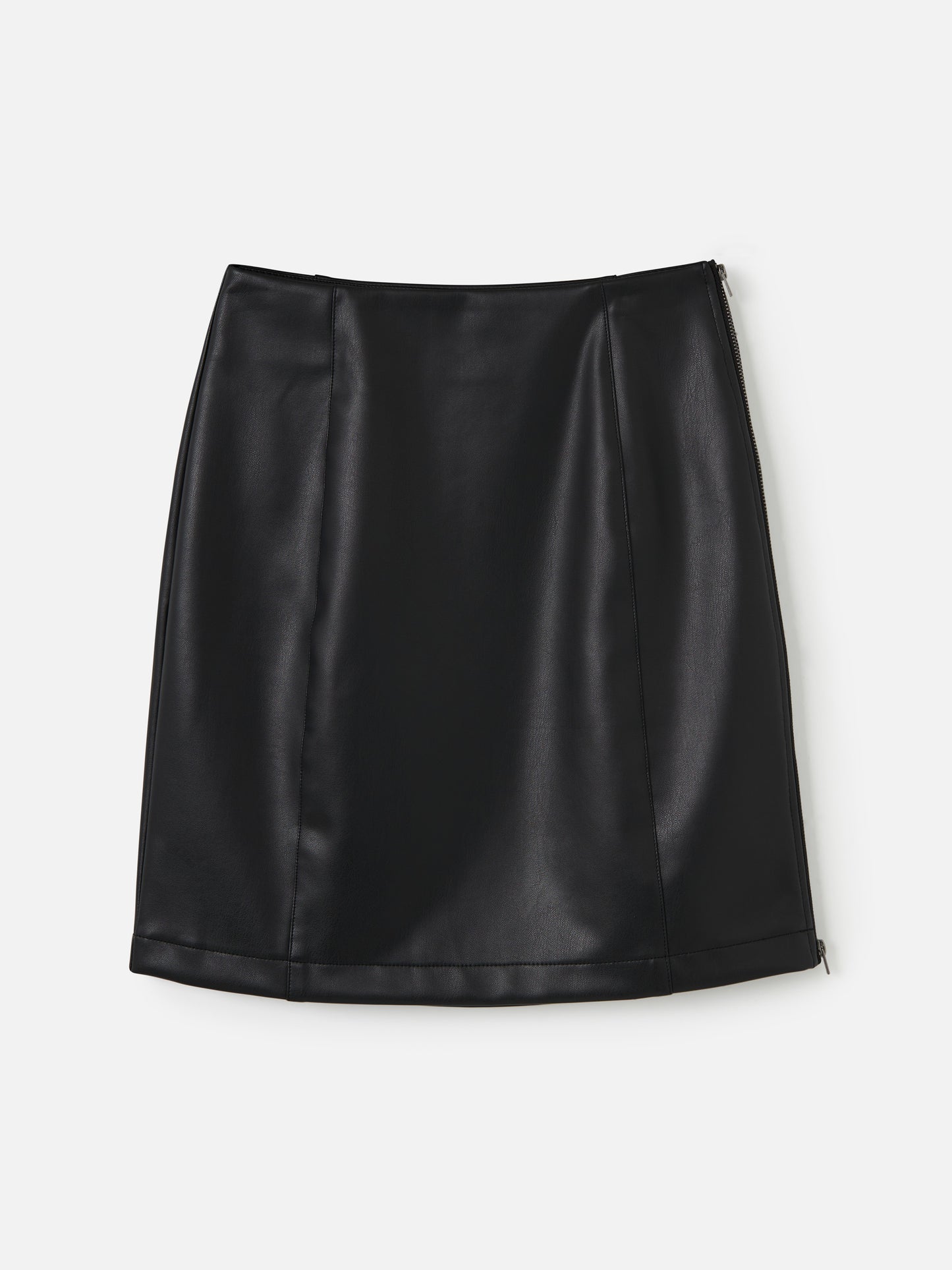 Paulin Zip Mini Skirt