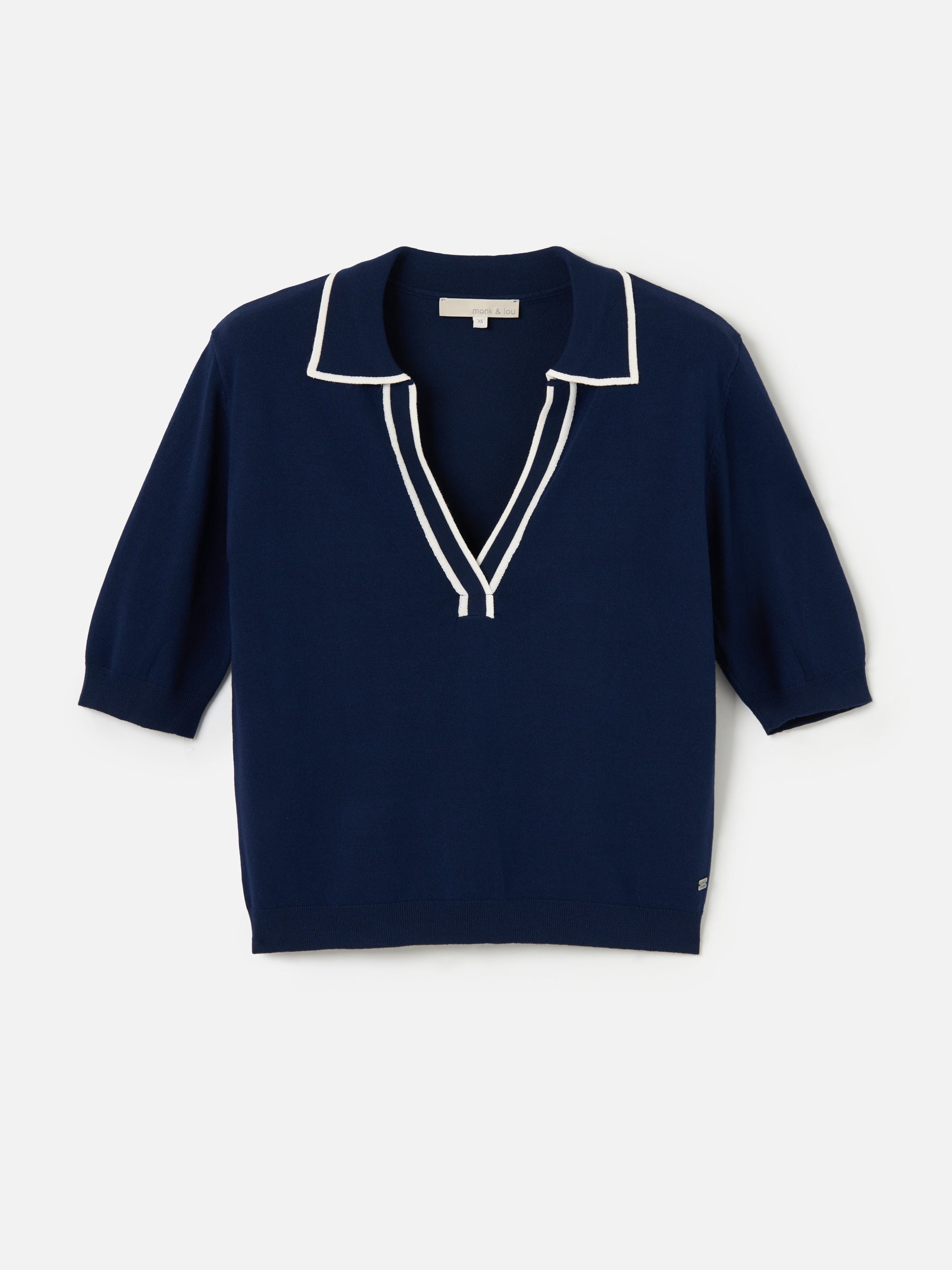 TOPS - Monk & Lou - Florence Polo Sweater - PLENTY