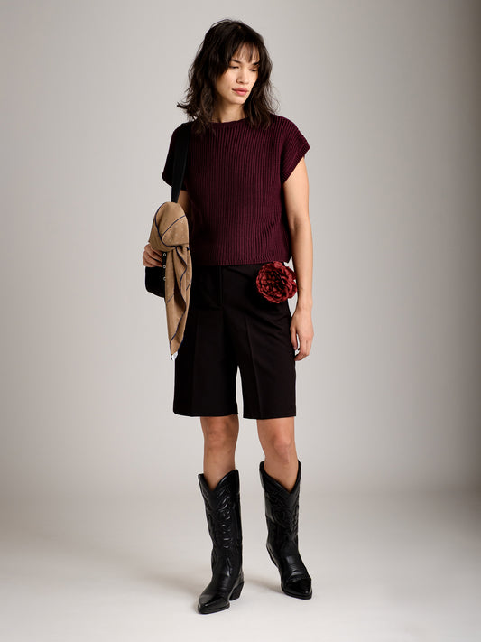 Amos Boatneck Vest