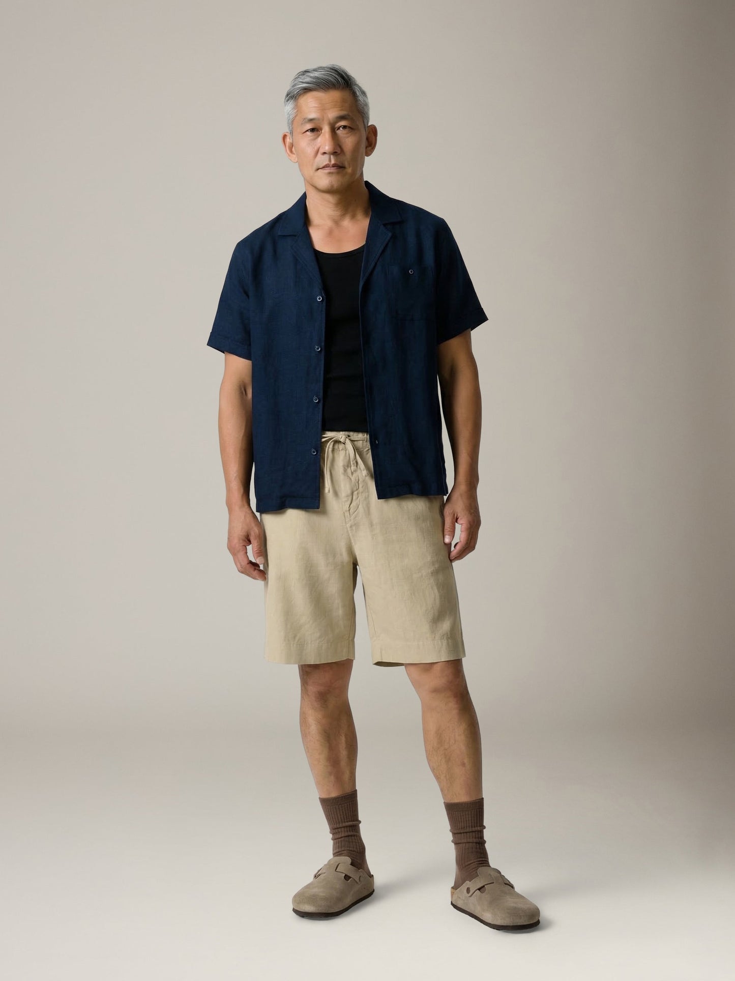 CHAMPLAIN - Linen Cuban Shirt - 