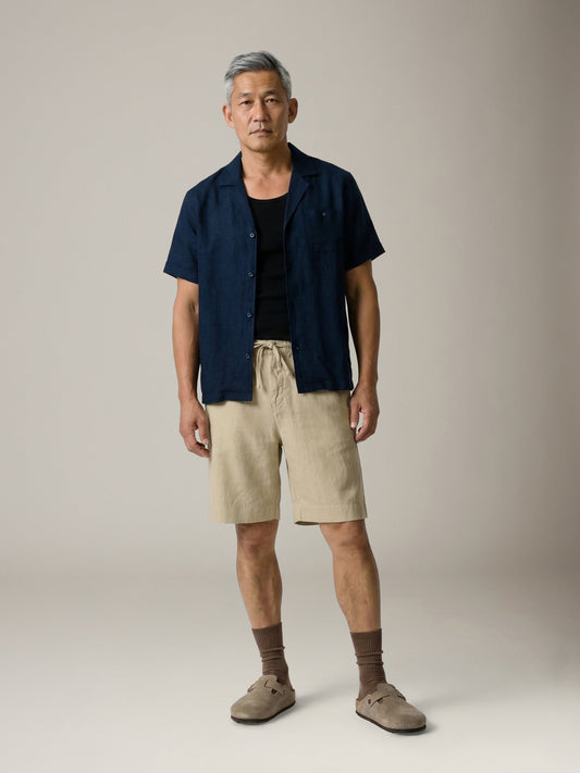 CHAMPLAIN - Linen Cuban Shirt - 