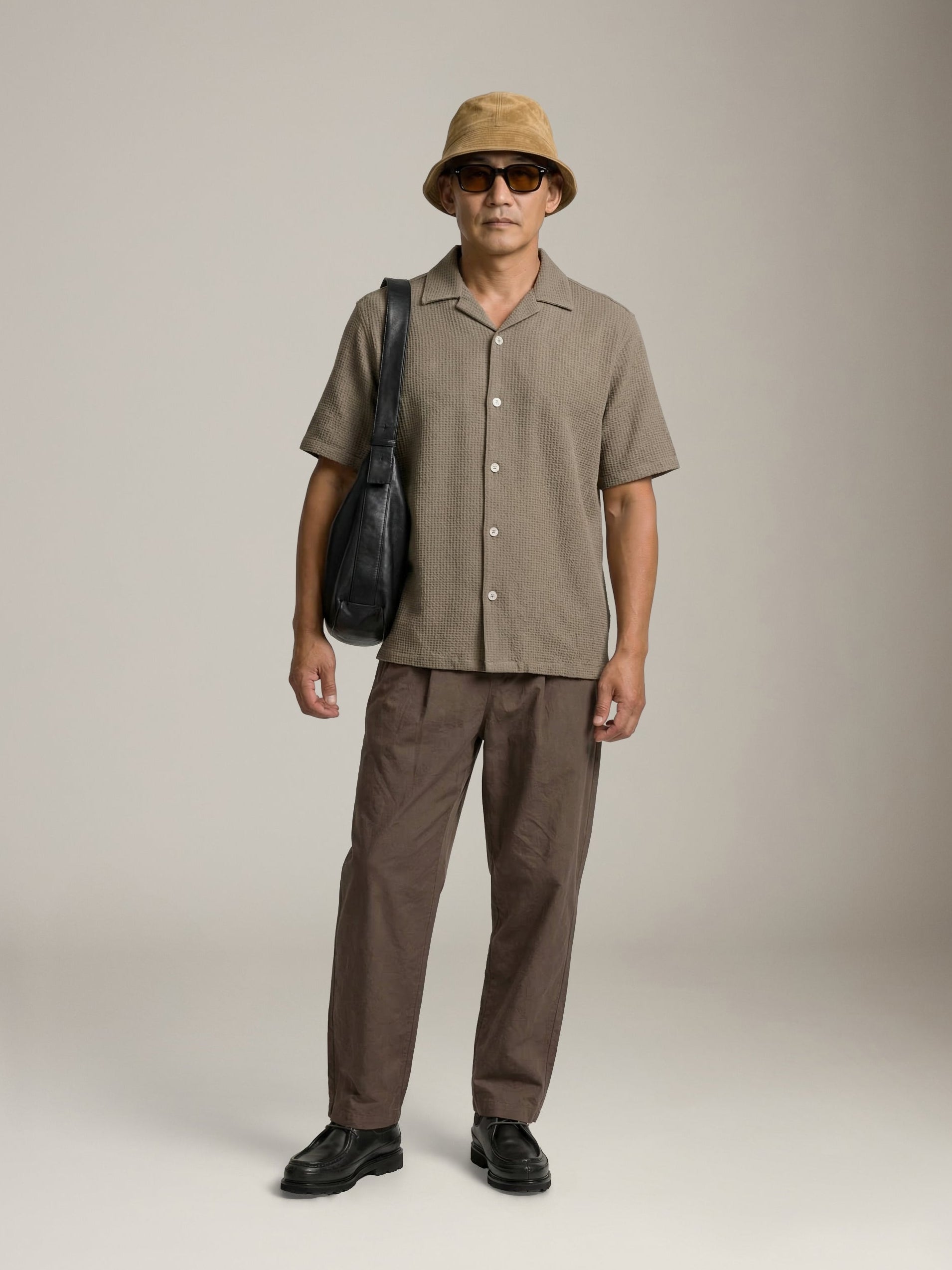 ONLY & SONS - Bertil Waffle Resort Shortsleeve Shirt - 