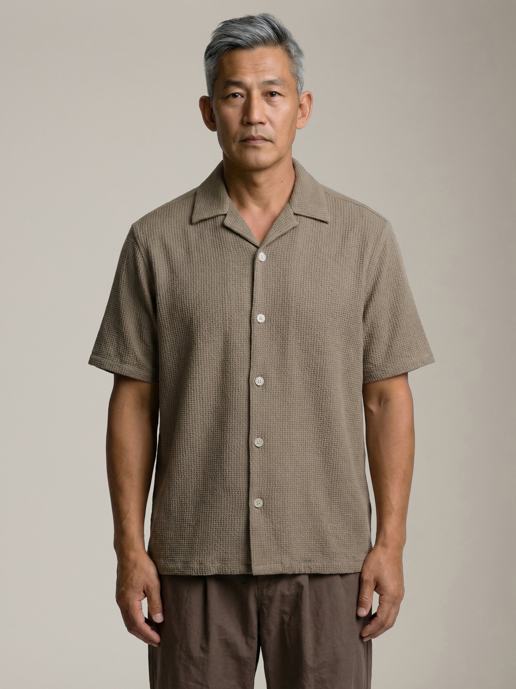 ONLY & SONS - Bertil Waffle Resort Shortsleeve Shirt - 