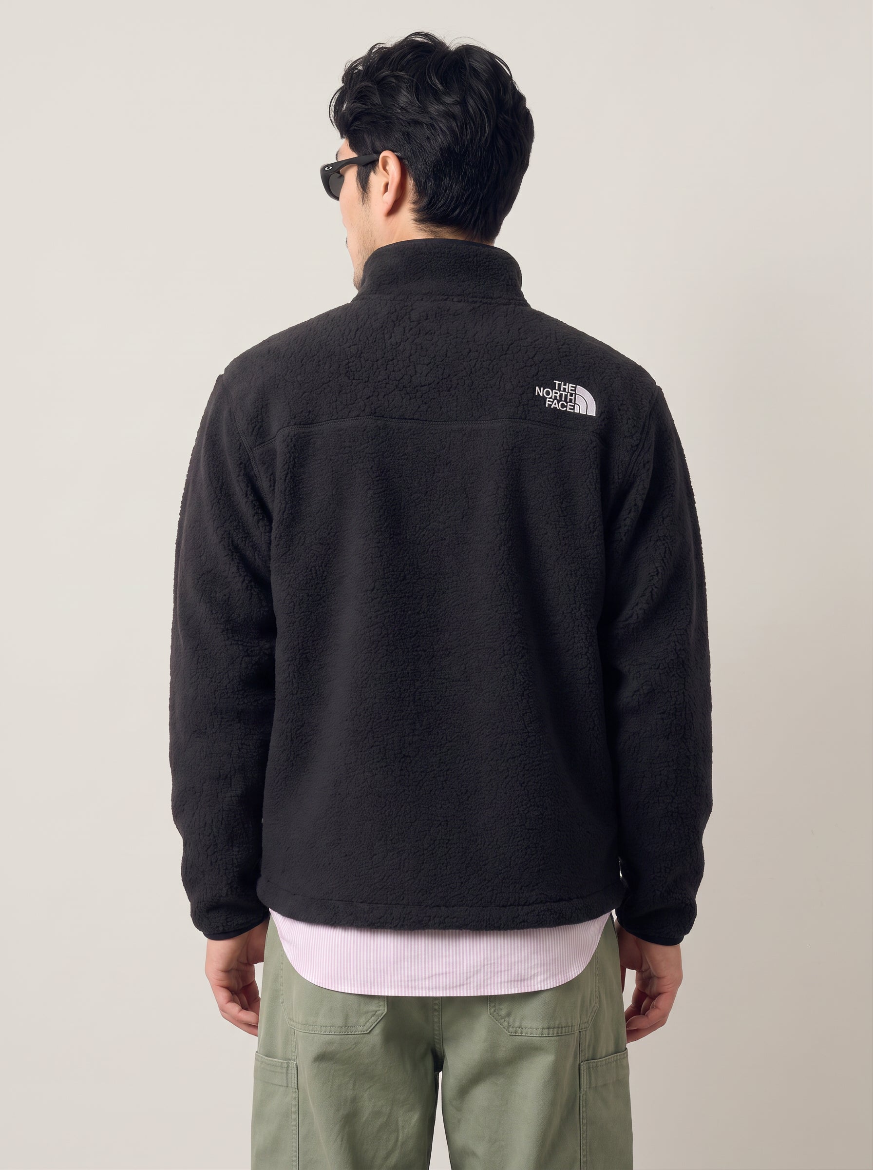 THE NORTH FACE - Men's Fleeski Quarter Zip Pullover - 