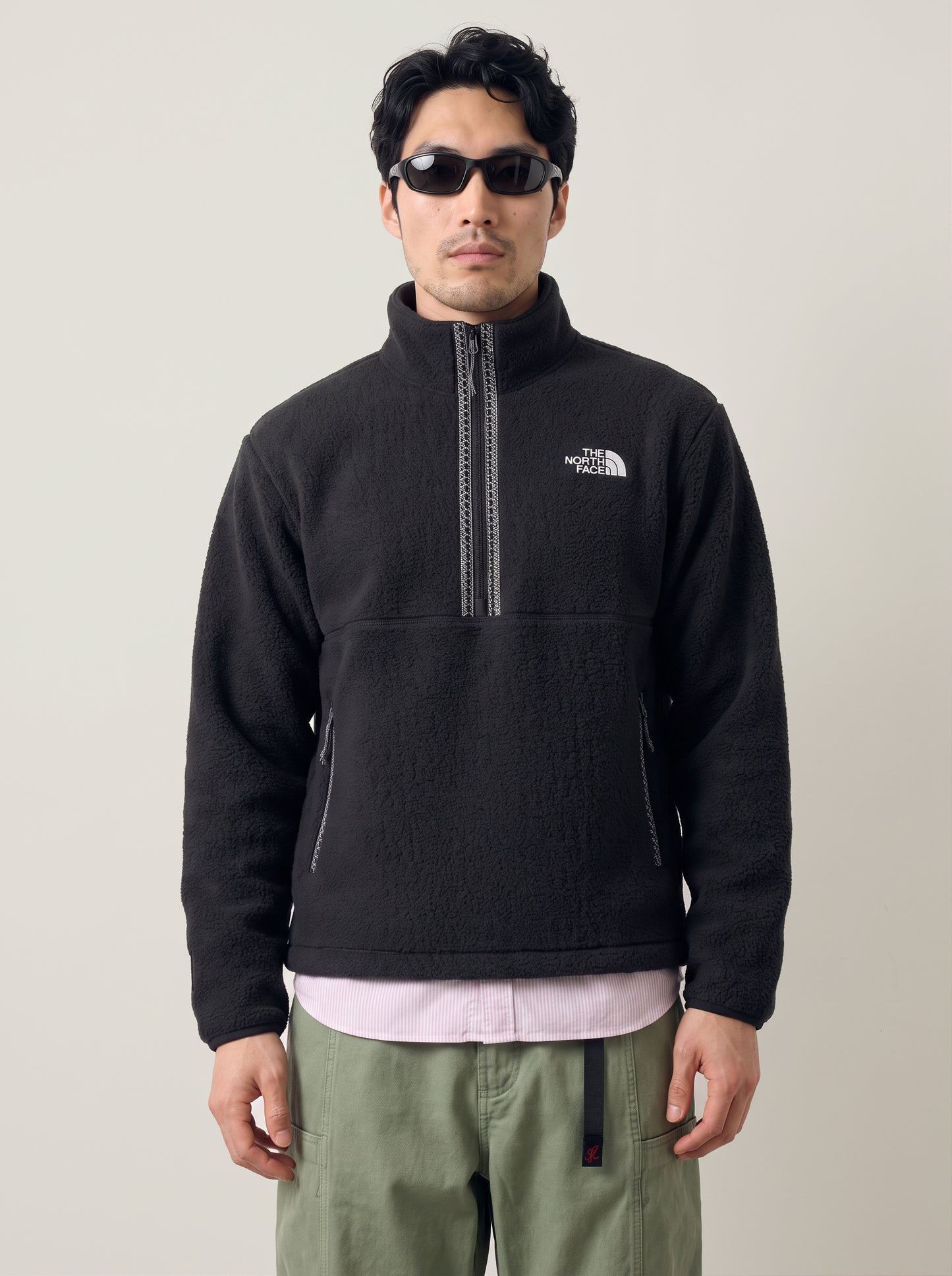 THE NORTH FACE - Men's Fleeski Quarter Zip Pullover - 