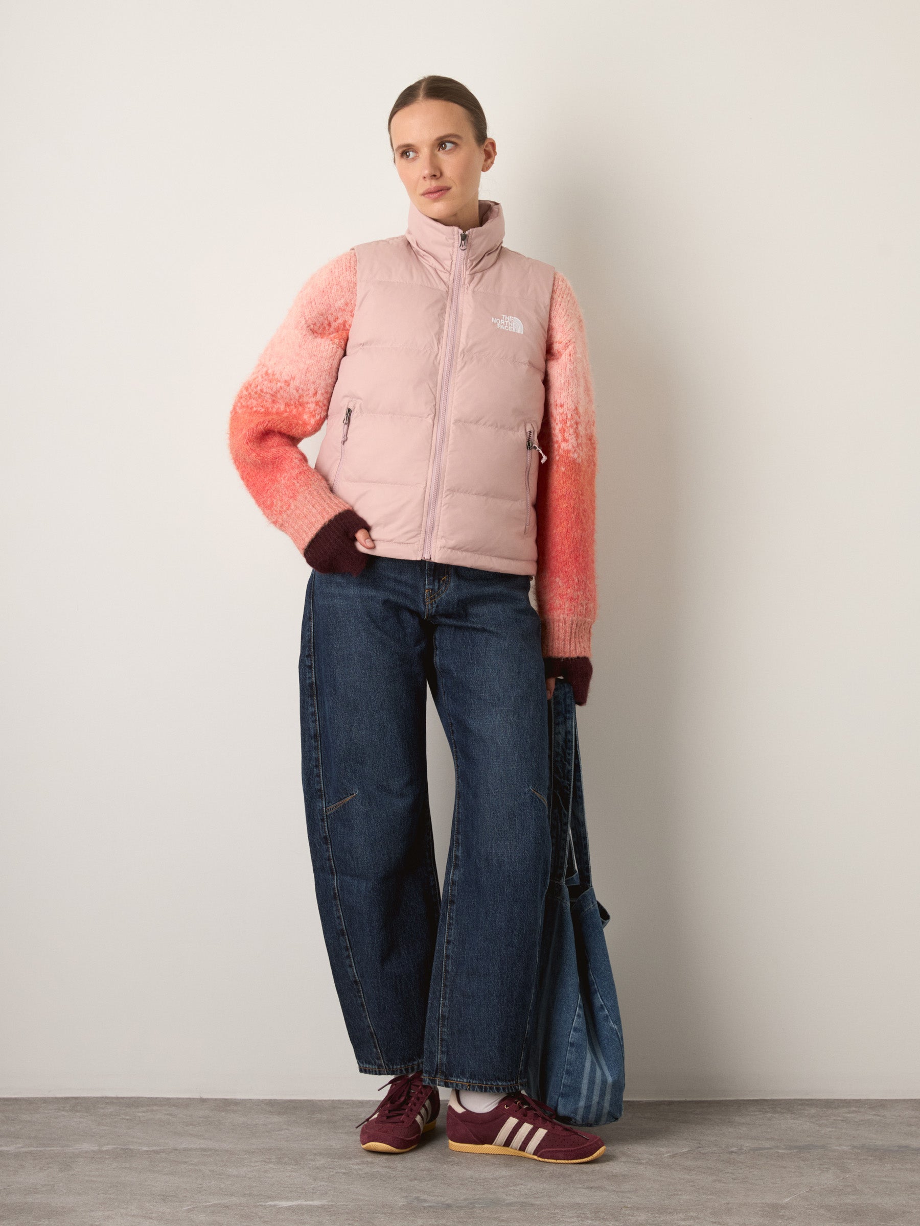 THE NORTH FACE - Women's Hydrenalite Down A-Line Vest - Metal Pink