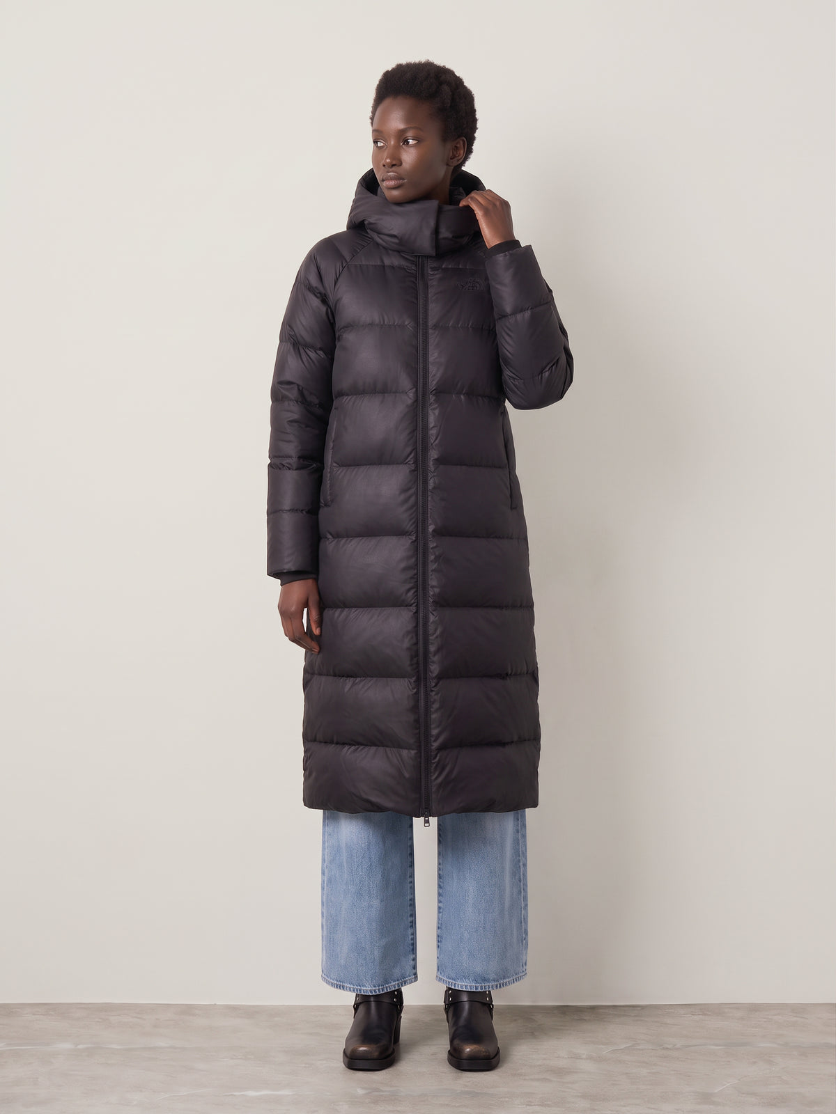 THE NORTH FACE - Women's Hydrenalite City Long Down Hooded Parka - 
