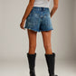 FREE PEOPLE - Now or Never Denim Shorts - 