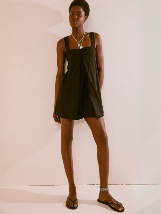 FREE PEOPLE-Nichola Romper-Black