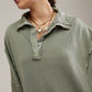 FREE PEOPLE - Camden Henley Sweatshirt - 