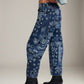 FREE PEOPLE - Good Luck Printed Barrel Jeans - 