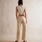 Risk Taker Straight Leg Jeans - Ecru