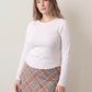 FREE PEOPLE - Easy Does It Longsleeve Top - 