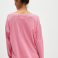 FREE PEOPLE-Nina Cotton Oversized Longsleeve Tee-Flowering