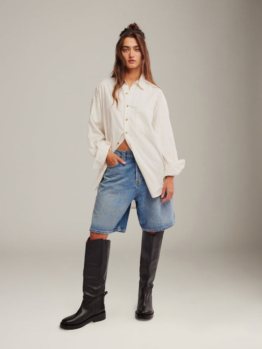 FREE PEOPLE - Montana Denim Shorts - 