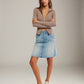 FREE PEOPLE - Brunch Girl Zip Up Sweater - 